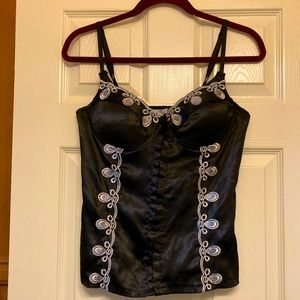 Black & White Bustier/Corset